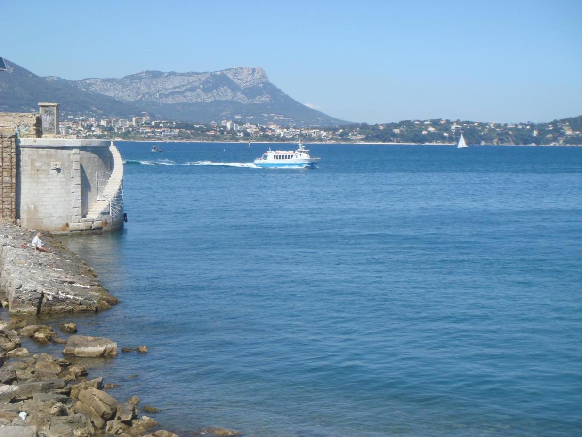 Petite Etoile De Mer - Studio Hyper Equipe A 150M D'Une Plage De Sable Fin Grande Terrasse Presqu'Ile De Charme Saint-Mandrier-sur-Mer Exterior foto